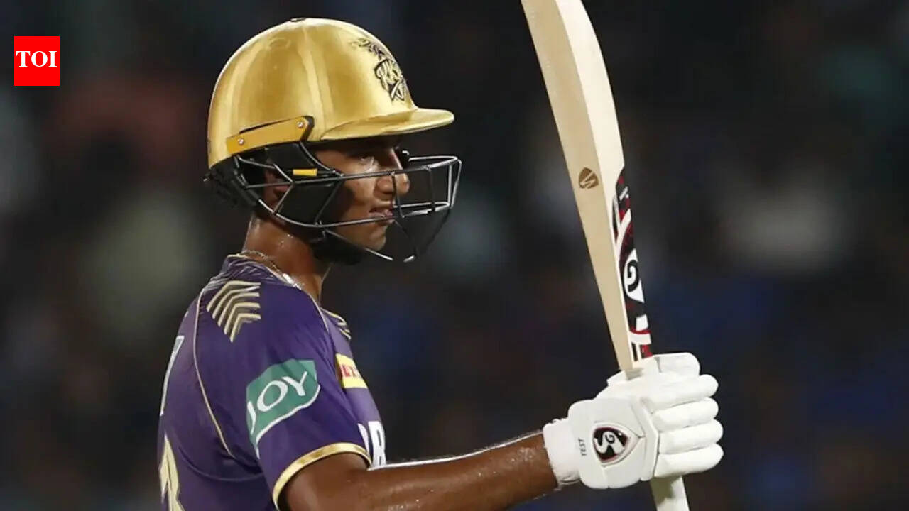 'Mummy kasam, ek hi cap hai': KKR star Angkrish Raghuvanshi's epic response to fan demand - WATCH | Cricket News