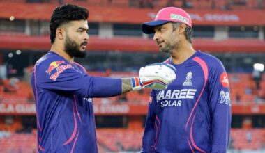 RR opt to bowl against SRH; both teams make two changes