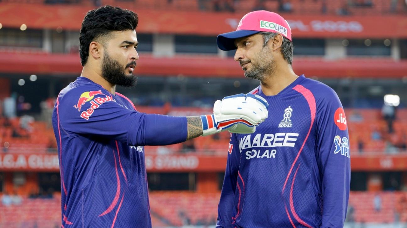 RR opt to bowl against SRH; both teams make two changes