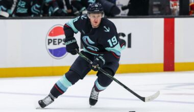 Jared McCann to miss Kraken's last 3 games with lower-body injury
