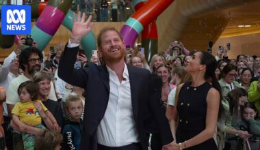 Prince Harry and Meghan begin first leg of Australia visit in Melbourne