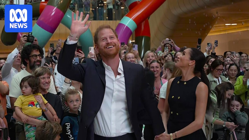 Prince Harry and Meghan begin first leg of Australia visit in Melbourne