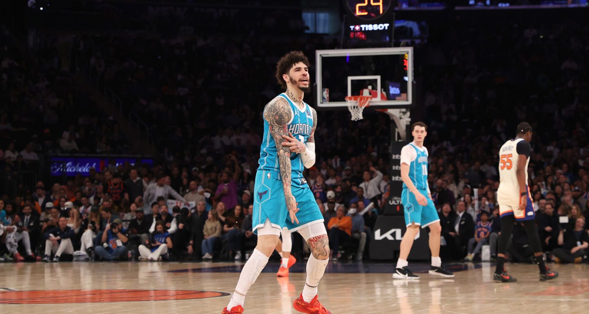 Knueppel and Ball finished 1-2 in the NBA in 3s. Now they hope to get Hornets to the playoffs