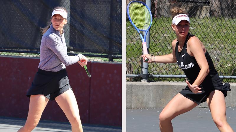 Nevena Kolarevic and Valerija Kargina Honored by Atlantic 10