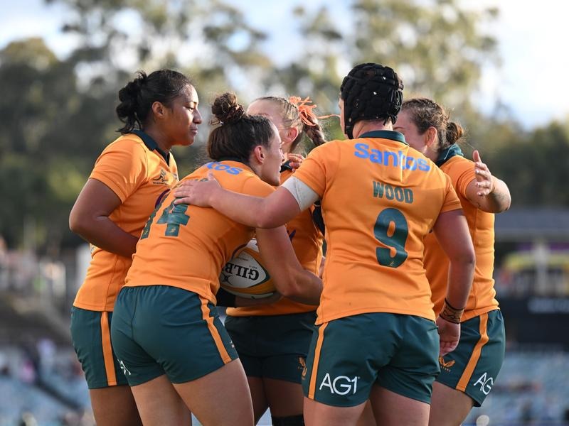 Australian womens rugby team caught in US tornado