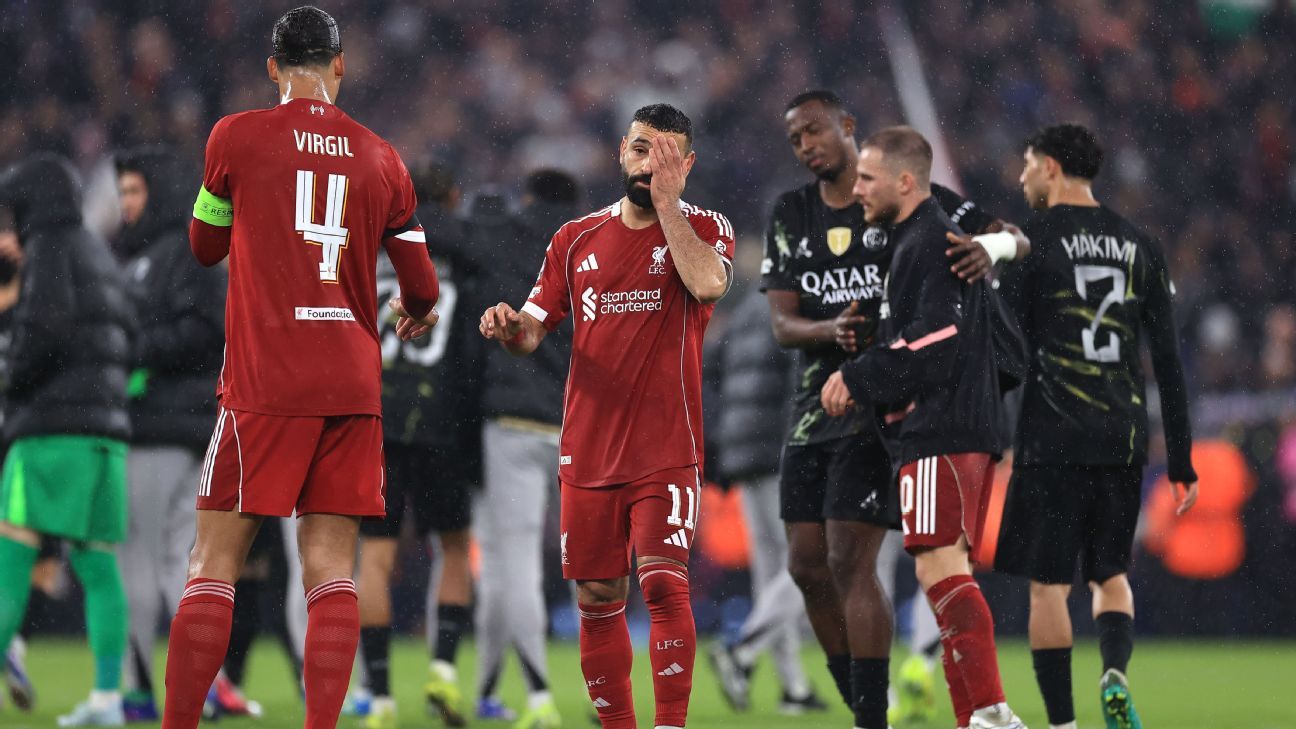 Liverpool's star power can't match PSG's in Champions League