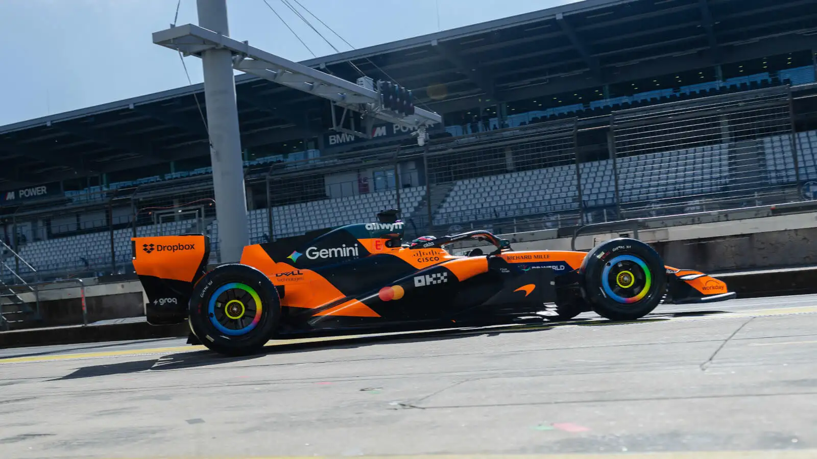 Oscar Piastri Nürburgring test cut short by McLaren technical issue