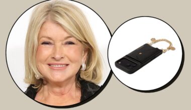 Martha Stewart Favors This Chic Phone Case Wristlet Over Bulky Handbags