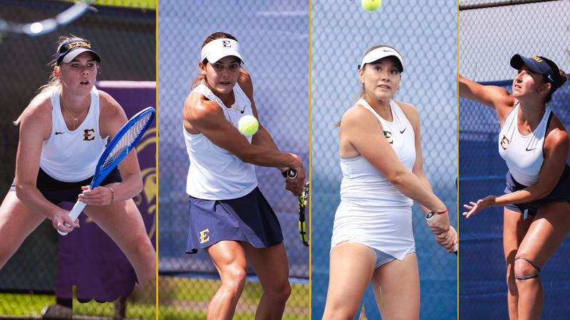 Women’s Tennis lands four players on All-SoCon teams