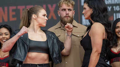 “Respect between these two”: Ronda Rousey and Gina Carano’s warm press conference moment steals the spotlight ahead of blockbuster Netflix MMA showdown