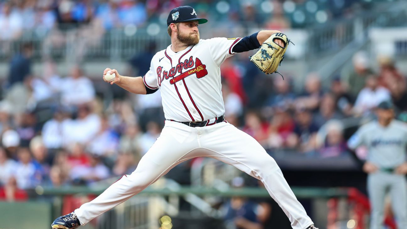 Bryce Elder pitching like an All-Star again for the Braves