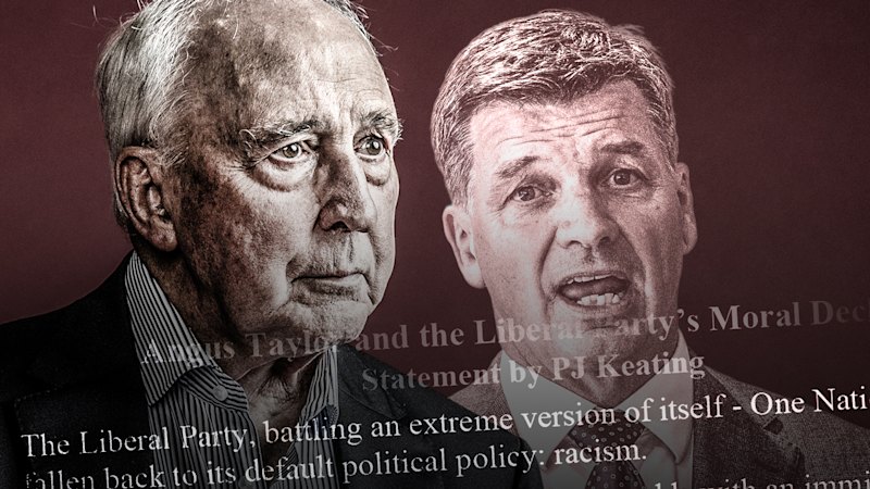 Paul Keating labels the Coalition migration policy as ‘cowardly and racist’