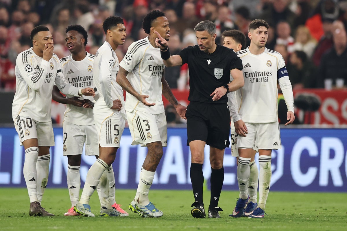 Real Madrid fume at ‘unbelievable’ Camavinga red card as Bayern Munich win Champions League thriller - reaction