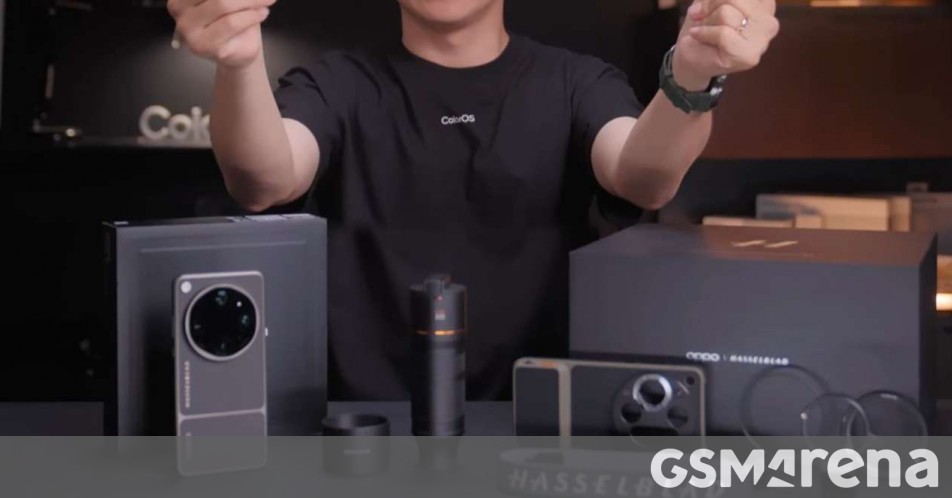 Oppo Find X9 Ultra Master Edition unboxed on video