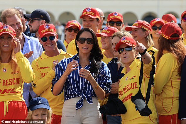 16 APRIL 2026 MELBOURNE AUWWW.MATRIXPICTURES.COM.AUNON EXCLUSIVE PICTURESThe Duke and Duchess of Sussex pictured on the Scar Tree Walk from Federation Square to Yarra Park. NOTE: The caption above is the photographer's impression only and may or may not be factual. It is the responsibility of the end user, publisher or licensee to verify the data before publication. All editorial images subject to the following: For editorial use only. Additional clearance required for commercial, wireless, internet or promotional use.Images may not be altered or modified. Matrix Media Group makes no representations or warranties regarding names, trademarks or logos appearing in the images.DISCLAIMER: To the maximum extent permitted by law, we make no representations or warranties about our Content, including (without limitation) that:They are complete, accurate, reliable, up-to-date and suitable for any particular purpose.RIGHTS MANAGED - EDITORIAL USE ONLY - STRICT ENFORCEMENT© MATRIX MEDIA GROUP 20