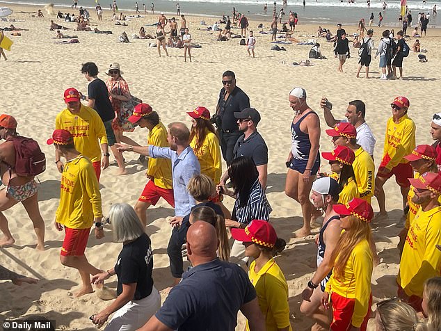 Prince Harry and Meghan Bondi Beach