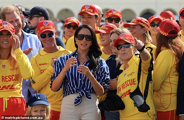 16 APRIL 2026 MELBOURNE AUWWW.MATRIXPICTURES.COM.AUNON EXCLUSIVE PICTURESThe Duke and Duchess of Sussex pictured on the Scar Tree Walk from Federation Square to Yarra Park. NOTE: The caption above is the photographer's impression only and may or may not be factual. It is the responsibility of the end user, publisher or licensee to verify the data before publication. All editorial images subject to the following: For editorial use only. Additional clearance required for commercial, wireless, internet or promotional use.Images may not be altered or modified. Matrix Media Group makes no representations or warranties regarding names, trademarks or logos appearing in the images.DISCLAIMER: To the maximum extent permitted by law, we make no representations or warranties about our Content, including (without limitation) that:They are complete, accurate, reliable, up-to-date and suitable for any particular purpose.RIGHTS MANAGED - EDITORIAL USE ONLY - STRICT ENFORCEMENT© MATRIX MEDIA GROUP 20