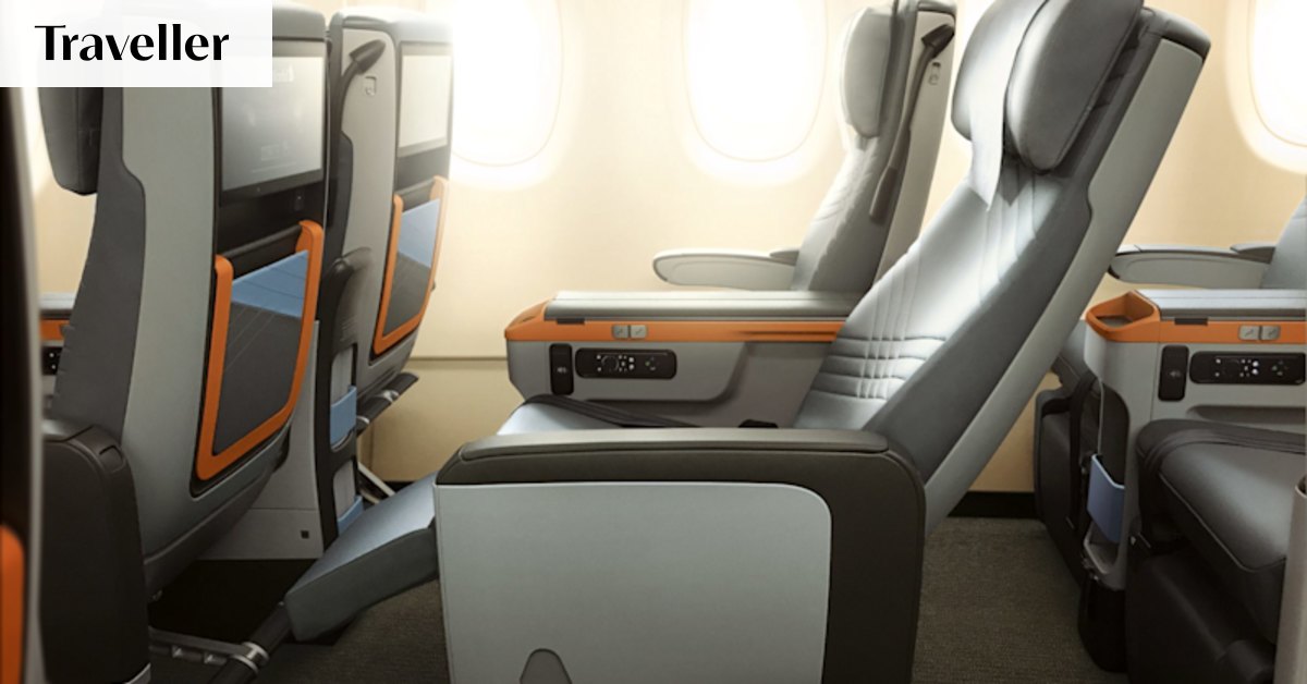 50 per cent more than economy, but premium seats are worth every cent