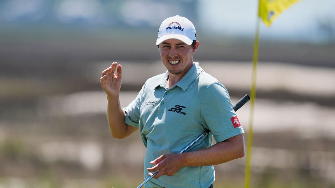 Fitzpatrick rides 'lucky' shot to 63, up 1 shot at RBC Heritage