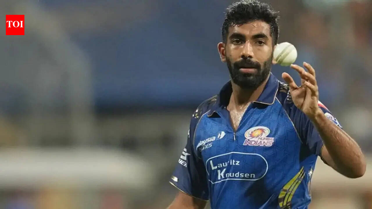 IPL 2026: Jasprit Bumrah loses cool, hurls run-up marker in frustration amid horror run - WATCH | Cricket News