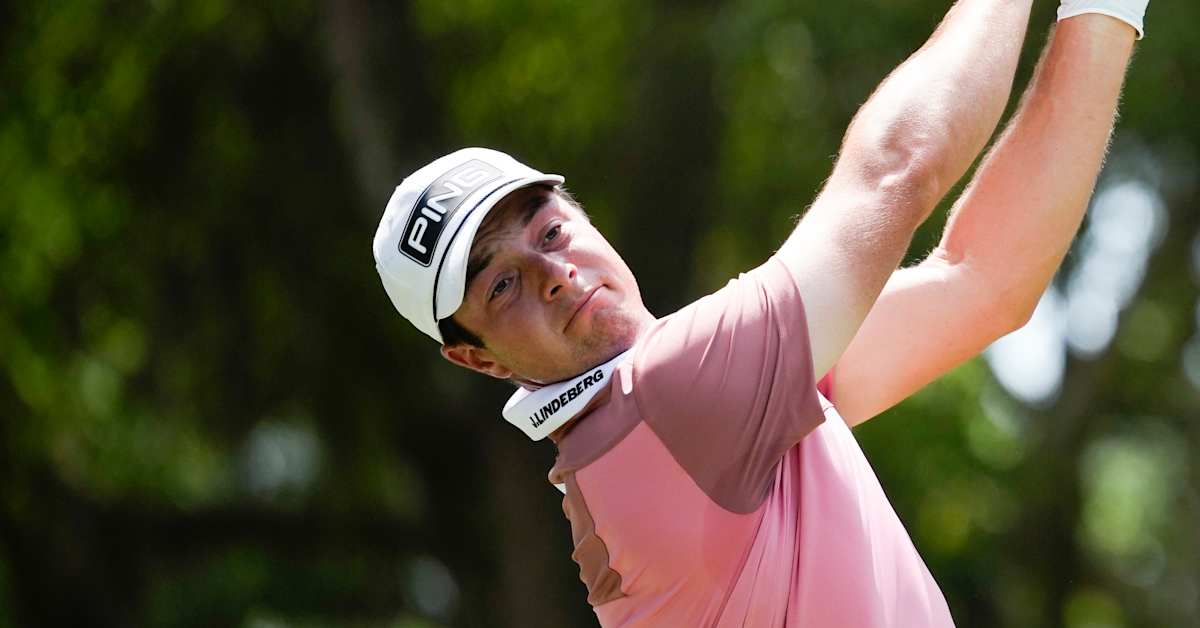 Viktor Hovland handles Harbour Town, posts 65 to challenge Matt Fitzpatrick