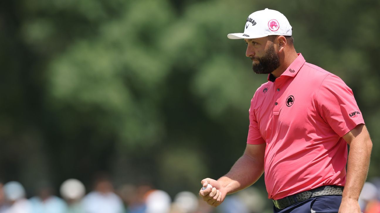 Rahm keeps lead at LIV Golf Mexico; Hatton looms 1 shot back