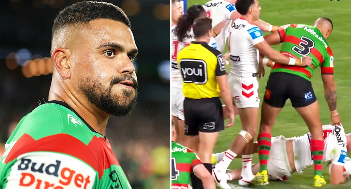 NRL 2026: Latrell Mitchell learns fate over ugly act that went unpunished in South Sydney victory
