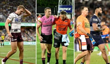 Injury dramas mount as Trbojevic, Haas and Kenny the latest to be sidelined