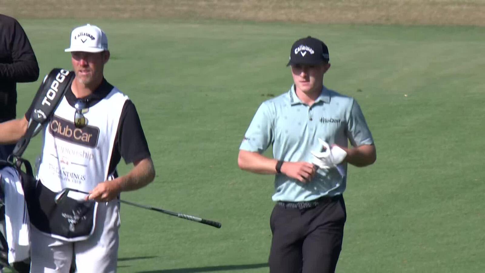Blades Brown makes birdie on No. 18 at Club Car Championship