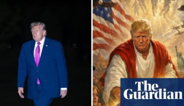 Trump deletes post with AI image of himself as Jesus-like figure after outcry | Donald Trump