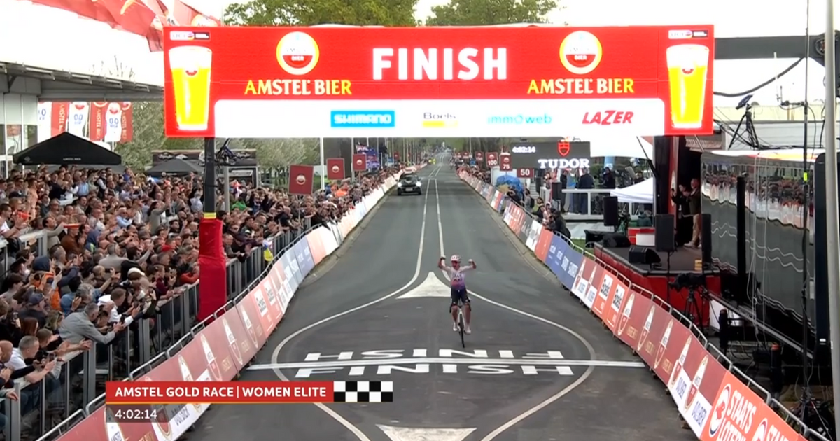 Top favourites cracked by stunning talent Blasi in Amstel Gold Race