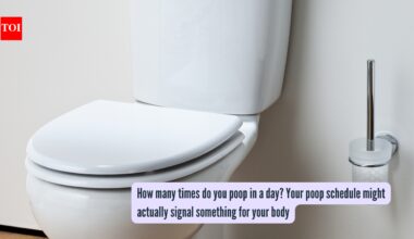 How many times do you poop in a day? Your poop schedule might actually signal something for your body