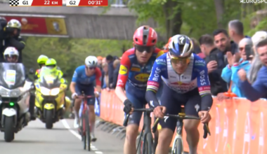 Evenepoel beams after winning one of his favorite races and praises Dutch teammates