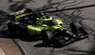 Will Power explains Long Beach pit lane incident with IndyCar tyre changer