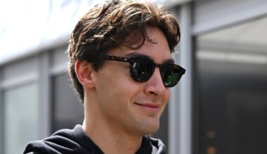 George Russell returns to karting roots with Toto and Susie Wolff during F1 break