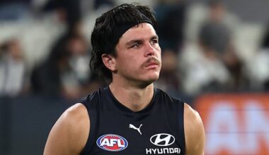 Carlton Blues star admitted to hospital in days after mental health episode