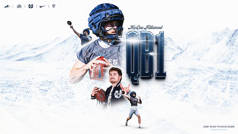 Utah State Football Names McCae Hillstead Starting Quarterback