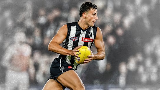 Nick Daicos will play his 100th AFL game against Carlton on Thursday.