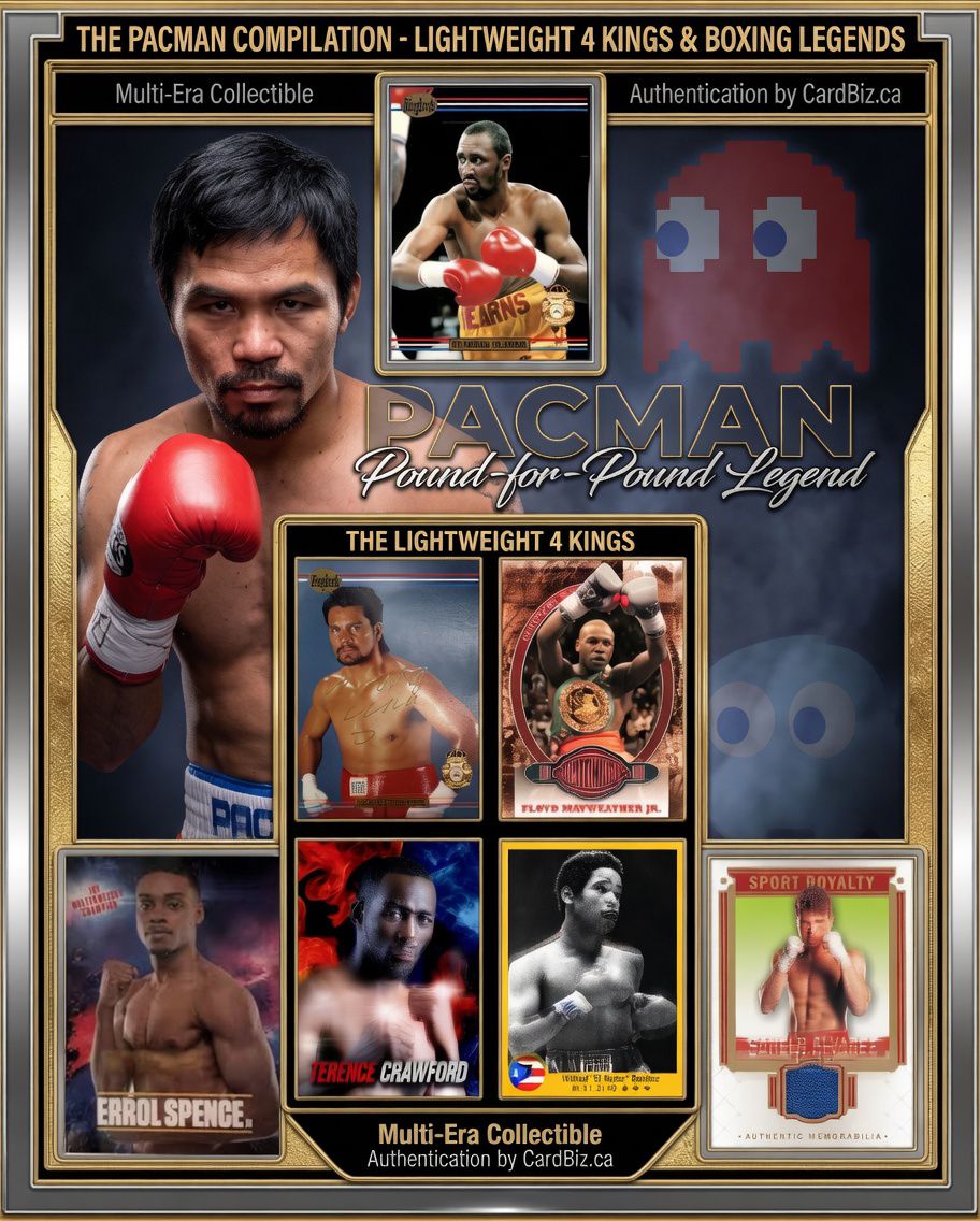 Pacquiao Montage Card - The Legends