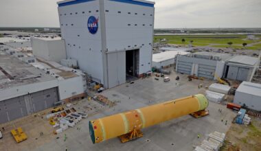 NASA Rolls Out Artemis III Moon Rocket Core Stage