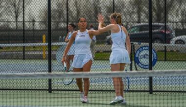 Mount Women's Tennis Secures Second Place with 5–2 Win Over Rider