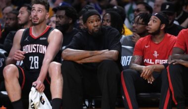 Rockets' Kevin Durant game-time decision for Game 2