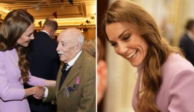 Prince William and Catherine join King at special Buckingham Palace reception but George, Charlotte and Louis absent