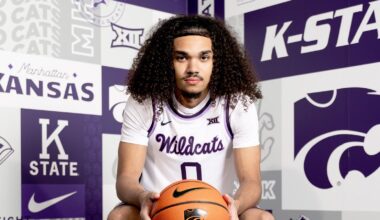 K-State Men's Basketball Recruit, April 11, 2026. (Photo: Will Huster/K-State Sports)