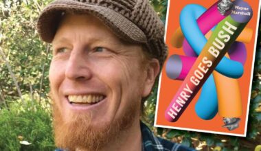 Wayne Marshall explores Australian identity, masculinity, and myths in Henry Goes Bush. Pictures Pan Macmillan