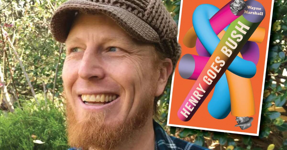 Wayne Marshall explores Australian identity, masculinity, and myths in Henry Goes Bush. Pictures Pan Macmillan