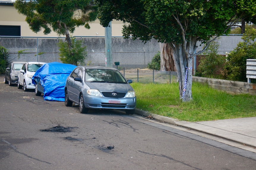 Guildford street crime scene