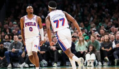 76ers' VJ Edgecombe, Tyrese Maxey power Game 2 win vs. Celtics