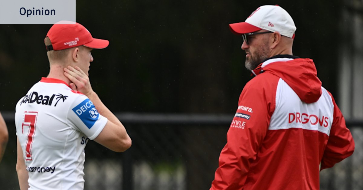 St George Illawarra great was unsure about taking coaching job – but then he went hard-core