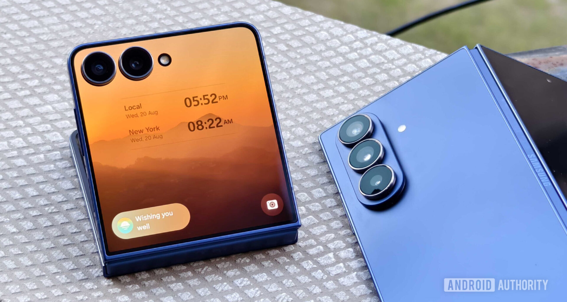 Samsung Galaxy Z Flip 7 and Galaxy Z Fold 7.